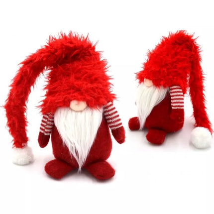 GNOME WITH FURRY HAT 64.5 CM