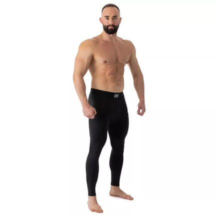 Long black training leggings - CSL - S
