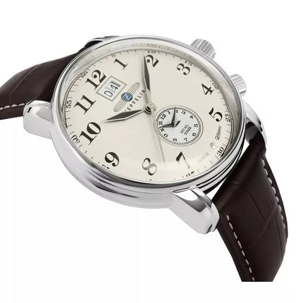 Men's Watch ZEPPELIN LZ127 Graf Zeppelin Dual Time 7644-5 + BOX