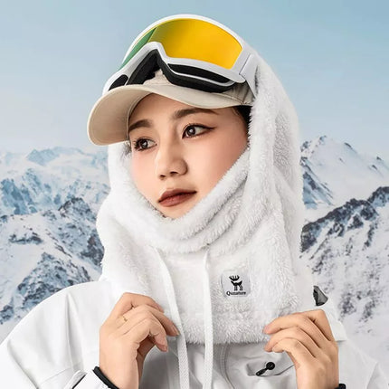 Qunature Arctic Velvet Ski Balaclava Size M - White
