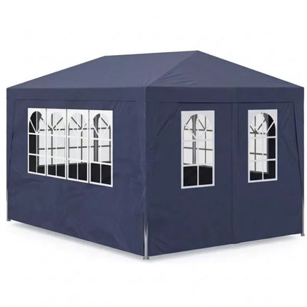 Sodo paviljonas 3x4x2.5m tamsiai mėlynas SASKA GARDEN