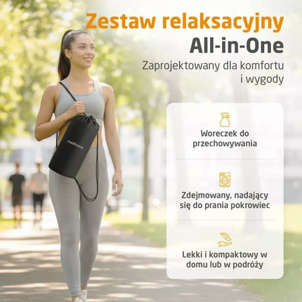 Medisana MM 100 akupresūros kilimėlis su šildymo funkcija