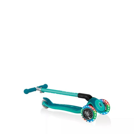 Globber Primo Foldable Plus Lights Jr 439-107 3 ratų paspirtukas