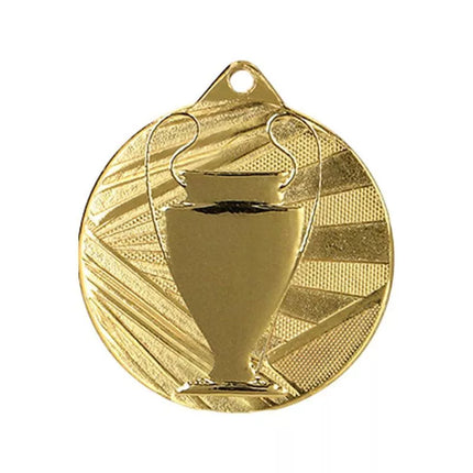 Overall gold medal with cup
