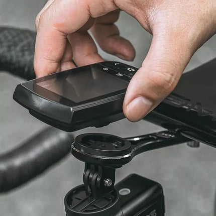 Rockbros Dviračio laikiklis, skirtas Garmin / GoPro - Juodas