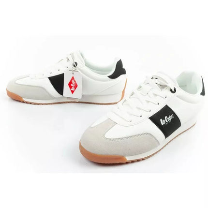 Lee Cooper sports shoes sneakers men's fashionable comfortable white