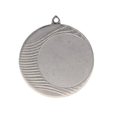 Silver medal with space for a 50 mm emblem - steel medal