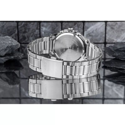 Vyriškas laikrodis CASIO MTP-1375D-3AVDF + Dėžutė komplekte
