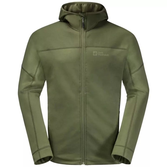 Jack Wolfskin Hirschberg Hooded FZ M džemperis 1710881-4129