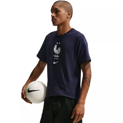 Nike FFF futbolo marškinėliai vyrams, tamsiai mėlyni IH2181 498