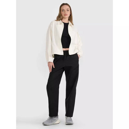 Women's casual trousers 4F 4FRSS25TTROF1448-20S