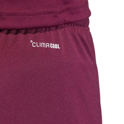 Men's adidas Entrada 26 burgundy shorts JZ2514