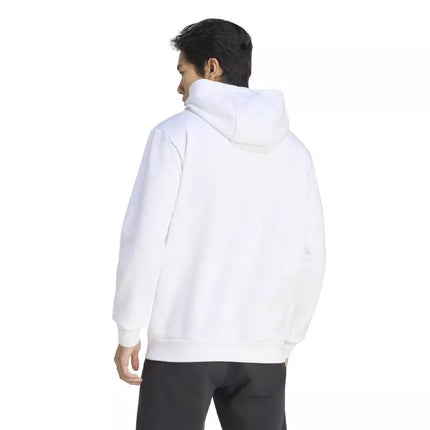 Vyriškas adidas Entrada 26 džemperis su gobtuvu baltas JZ6579