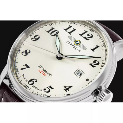 Men's Watch ZEPPELIN Automatic LZ 127 7656-5 + BOX
