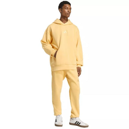 Vyriškas adidas All Szn Fleece Hoodie geltonas KT3105