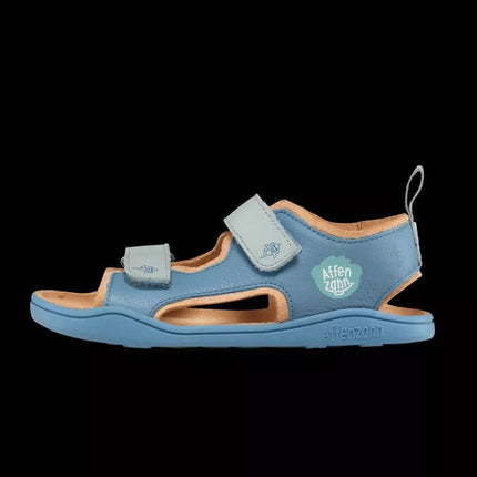 Affenzahn Sandal Leather Airy Shark (01394-30211)