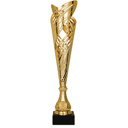 Gold plastic cup