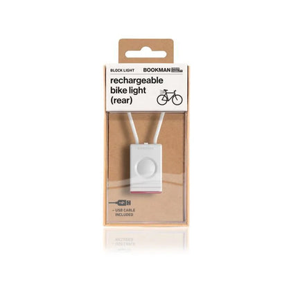 BOOKMAN Block Light Front 50lm Bicycle Lamp
