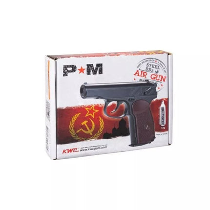 RANGER PM FM KWC orinis pistoletas kal. 4.5 mm BB šratai 18 šūvių PILNAS METALAS CO2 (AAKCMD441AZB)