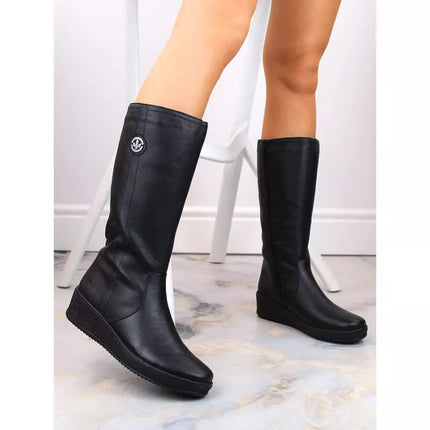 Rieker Moteriški RKR237B odiniai neperšlampami aulinukai su avies vilnos pamušalu