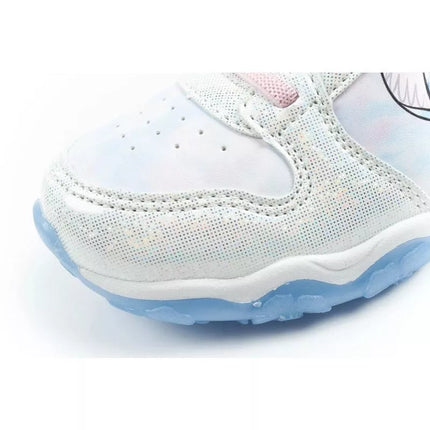 Leomil children's sports shoes sneakers Stitch light with velcro LED blue