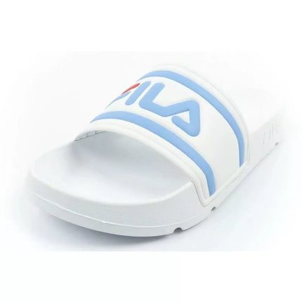 Fila women's sports flip-flops Morro comfortable white slippers for the pool
