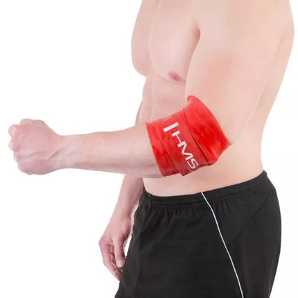 FB01 RED 1.2 x 50 x 2080 MM HMS EXERCISE BAND