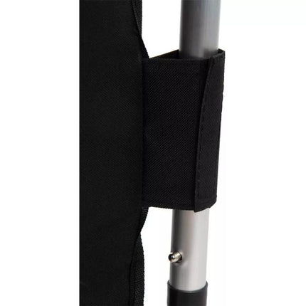 Sulankstomas kempingo stalas 120x47x70/62/54cm su spintele 33x30x36cm