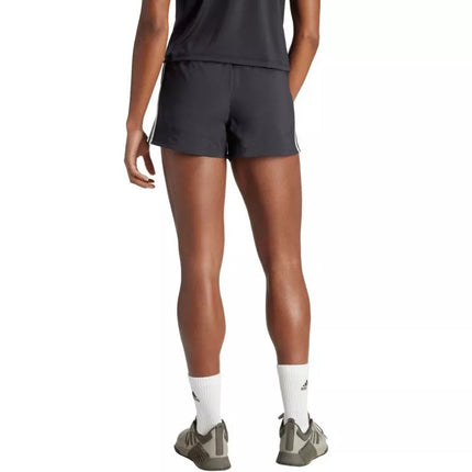 Šortai adidas Pacer Training 3-Stripes Woven High-Rise W IT7760