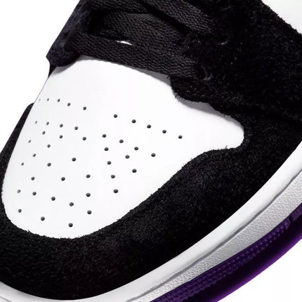 Air Jordan 1 Mid SE Varsity Purple Basketball Shoes - 852542-105