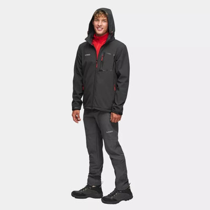 Alpinus Stenshuvud softshell striukė juoda BR43371