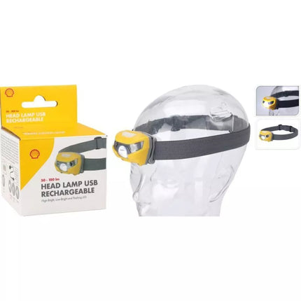 LED priekinio žibinto korpusas su USB laidu