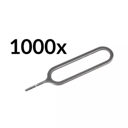 1000 vnt. SIM kortelės dėklo atidarymo įrankių rinkinys, skirtas iPhone ir iPad