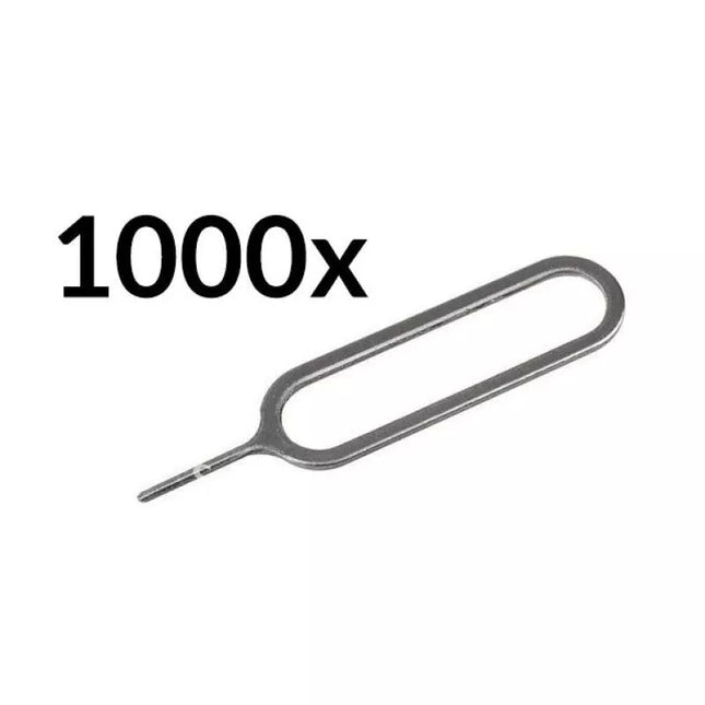 1000 vnt. SIM kortelės dėklo atidarymo įrankių rinkinys, skirtas iPhone ir iPad