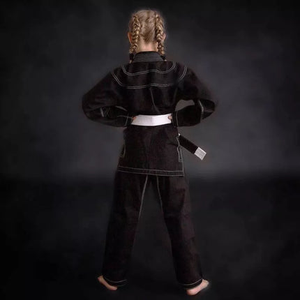 BJJ Kimono / GI for Kids Black + FREE Belt - X-SERIES M0