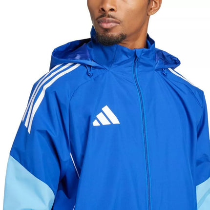 Men's adidas Tiro 25 Competition All-Weather Jacket Blue JI8930