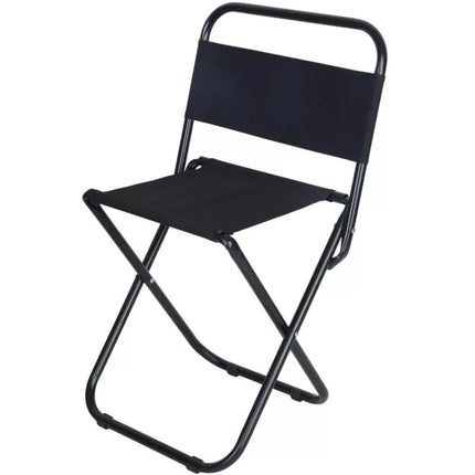 FOLDING CAMPING CHAIR 35X28X58CM BLACK ENERO CAMP