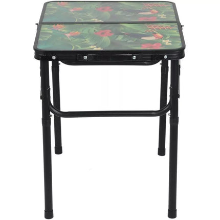 Sulankstomas Kempingo Stalas 60x45x25/56cm Gėlėtas