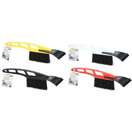 2-in-1 ledo grandiklis su šepečiu 31cm DUNLOP balta