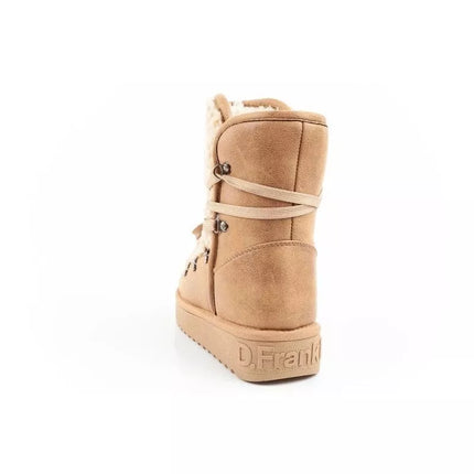 D.Franklin children's winter snow boots, fashionable fur lining, insulated