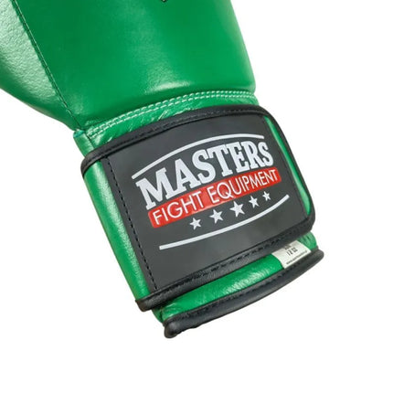 RBT-GREENSTRIKE Leather Boxing Gloves 12 oz Green