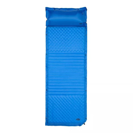NILS CAMP NC4001 savaime prisipučiamas čiužinys su pagalve, mėlynas - 3,8 cm