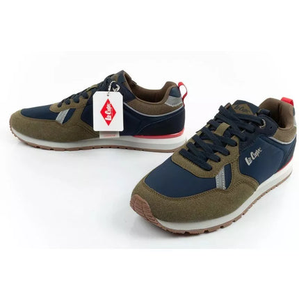 Lee Cooper vyriški kedai, stilingi, patogūs, patvarūs, tamsiai mėlyni, chaki