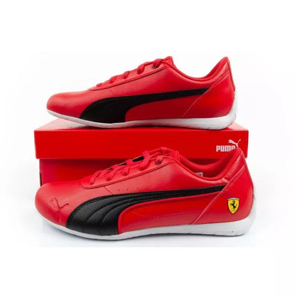 Puma men's sports shoes Ferrari Neo Cat Rosso Corsa fashionable comfortable red