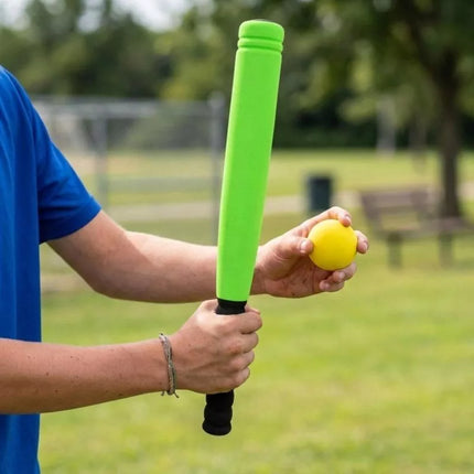 JUNIOR BASEBALL BAT 54CM SOFT GREEN