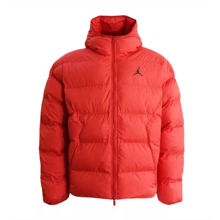 Air Jordan Brooklyn Therma-FIT Pūkinė žieminė striukė, Gym Red - HV0532-687