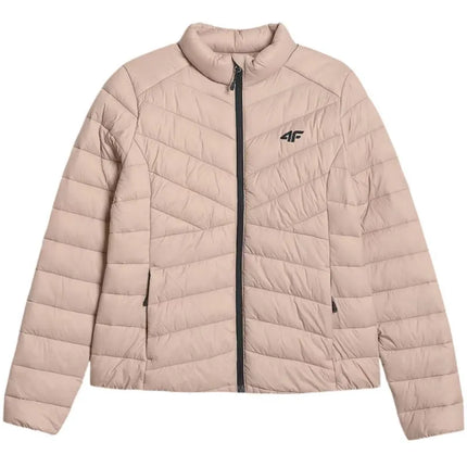 Women's jacket 4F F0855 beige 4FWSS26TDJAF0855 83S