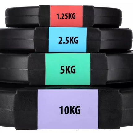 Composite barbell/plates 42kg HMS GSP40