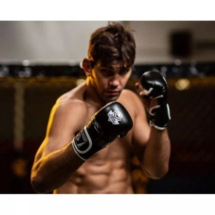 MMA treniruočių pirštinės L - Phantom White - Valor Series