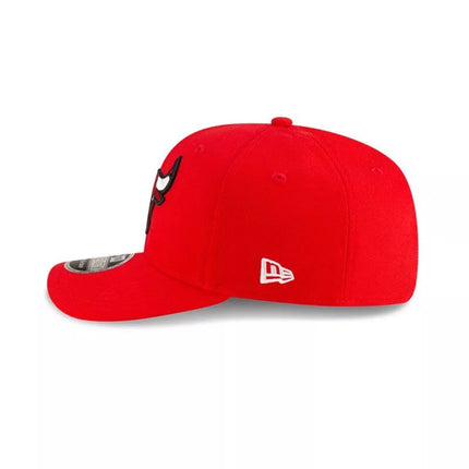 New Era 9SEVENTY Čikagos Bulls NBA komandos raudona tamprti snapback kepuraitė - 60755451